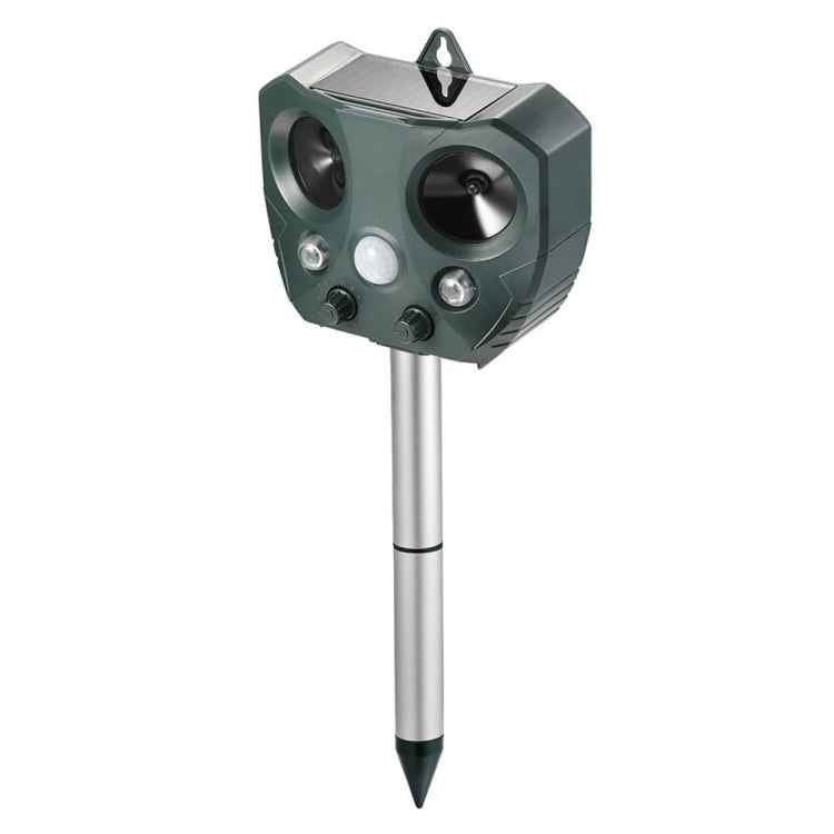 Outdoor Ultrasonic Solar  Animal Repeller  Pest Mouse Repeller  Sensor Garden Bird Cat Dog Fox Repellent Keep Animals Away