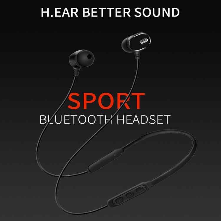 DM-22 Magnetic Bluetooth Earphone DM-22 Neckband Sport headset with Mic Wireless Handsfree Earphoness