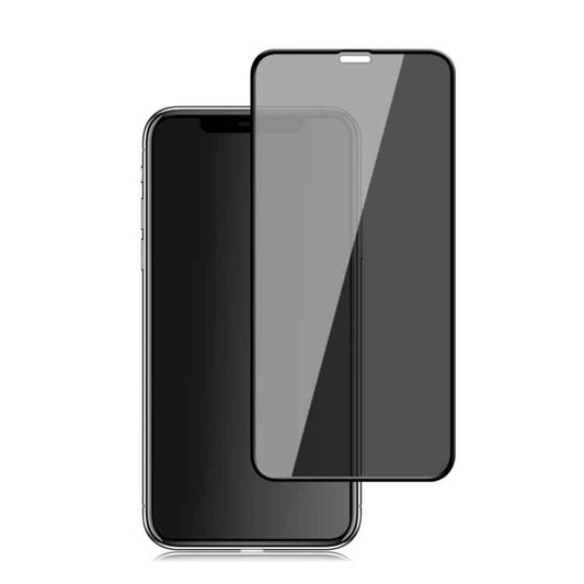 For iPhone 11 Pro Max / XS Max mocolo 0.33mm 9H 3D Round Edge Privacy Anti-glare Tempered Glass Film