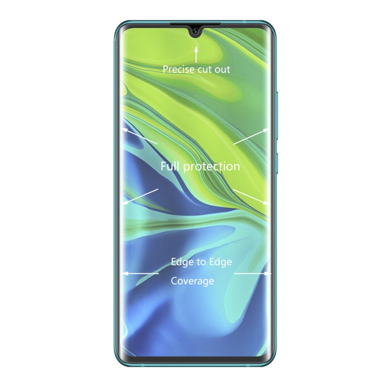 For  Xiaomi Mi CC9 Pro / Xiaomi Mi Note 10 Global ENKAY Hat-prince 3D Full Screen PET Curved Hot Bending HD Screen Protector Film