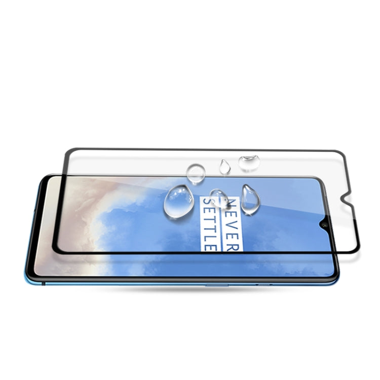For Oneplus 7T mocolo 0.33mm 9H 3D Full Glue Curved Full Screen Tempered Glass Film, For Oneplus 7T