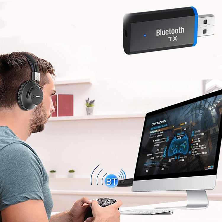 TX3 Bluetooth USB5.0 Bluetooth Audio Transfer Transmitter