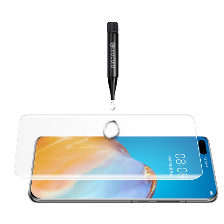 For P40 Pro+ mocolo 9H 3D Full Screen UV Screen Film