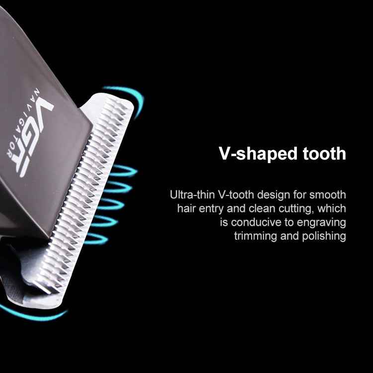 VGR V-030 10W USB Cutter Head Engraving Electric Hair Clipper with 5 Limit Combs, V-030
