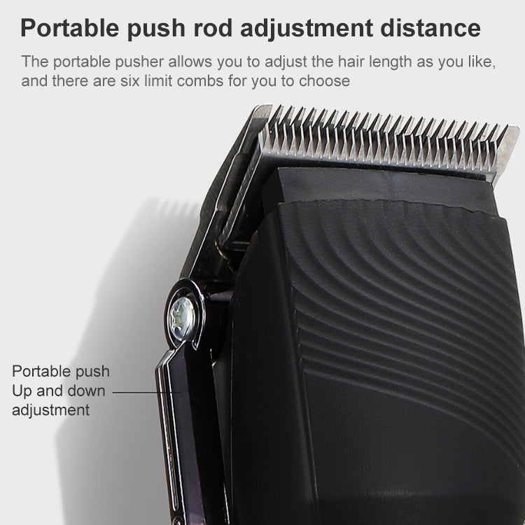 VGR V-280  10W USB Metal Electric Hair Clipper with LED Digital Display, V-280 (Gold), V-280 (Black)