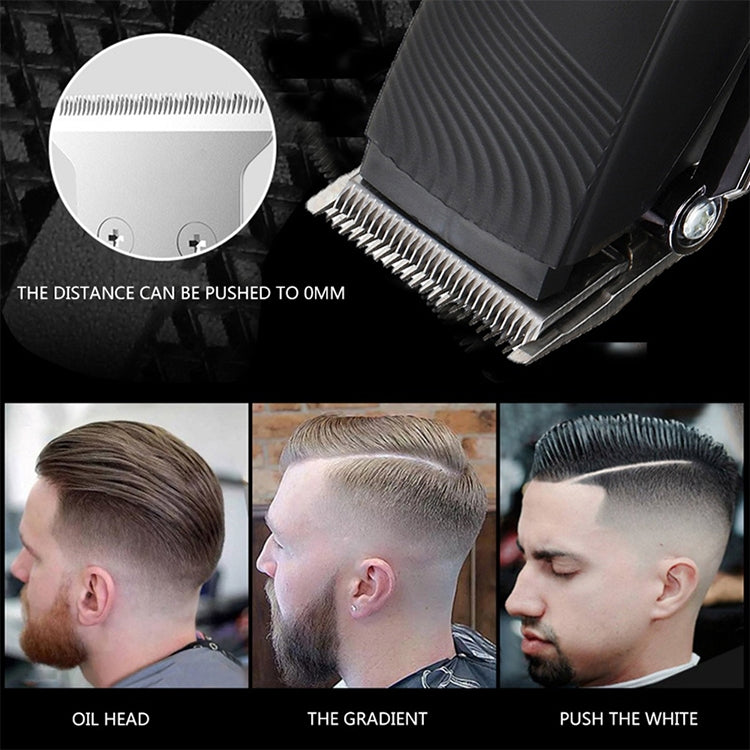 VGR V-280  10W USB Metal Electric Hair Clipper with LED Digital Display, V-280 (Gold), V-280 (Black)