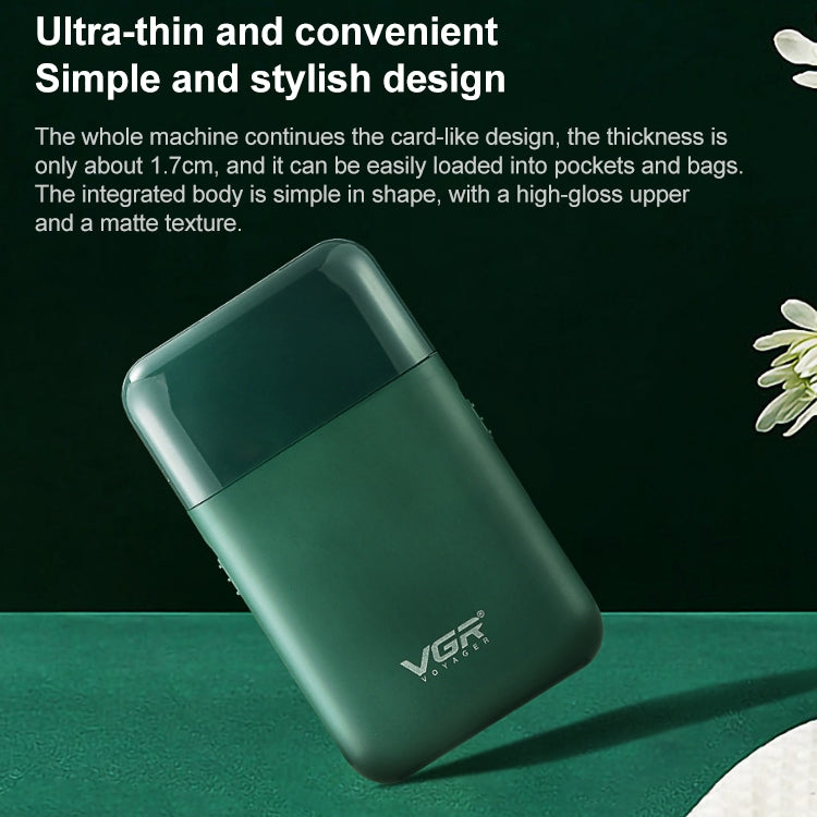 VGR V-390 5W USB Portable Reciprocating Electric Shaver