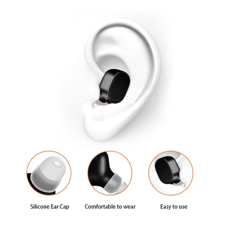 LESIRI X12 Bluetooth Headset Mini Wireless Earphone Portable USB Magnetic Charging Headset Sport Earbud Headset for iPhone
