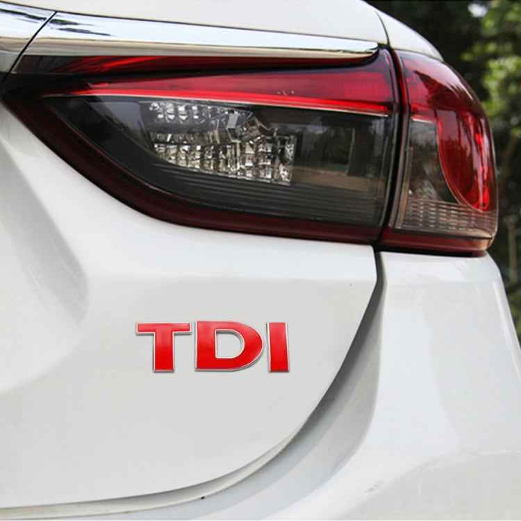 TDI 3D Badge Emblem Decal Car Sticker