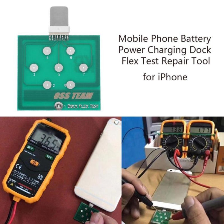 2 PCS Free Disassembly Detection Tail Plug Test Board, For Apple, For Android