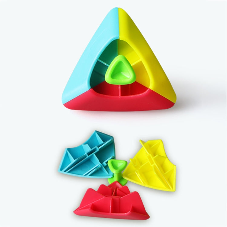 Carbon Fiber Membrane Third-order Magic Cube Children Educational Toys, Second-order Scorpion Shaped Cube