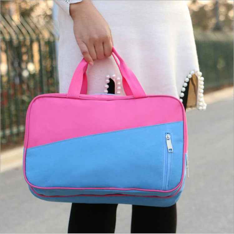 Fashion  Large Capacity Portable Oxford Wet And Dry Separation Travel Bags