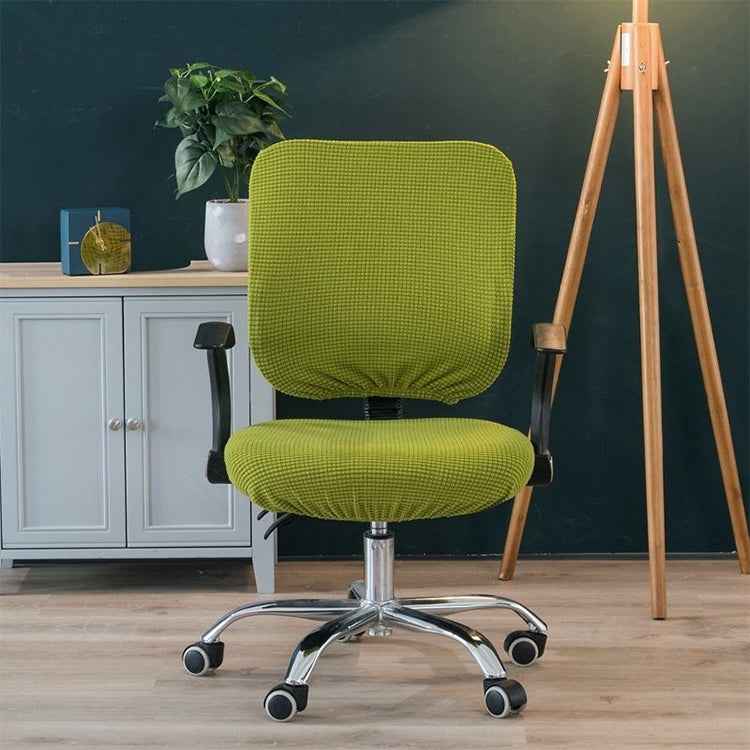 Universal Stretch Office Chair Cover, Back Cover + Cushion Cover