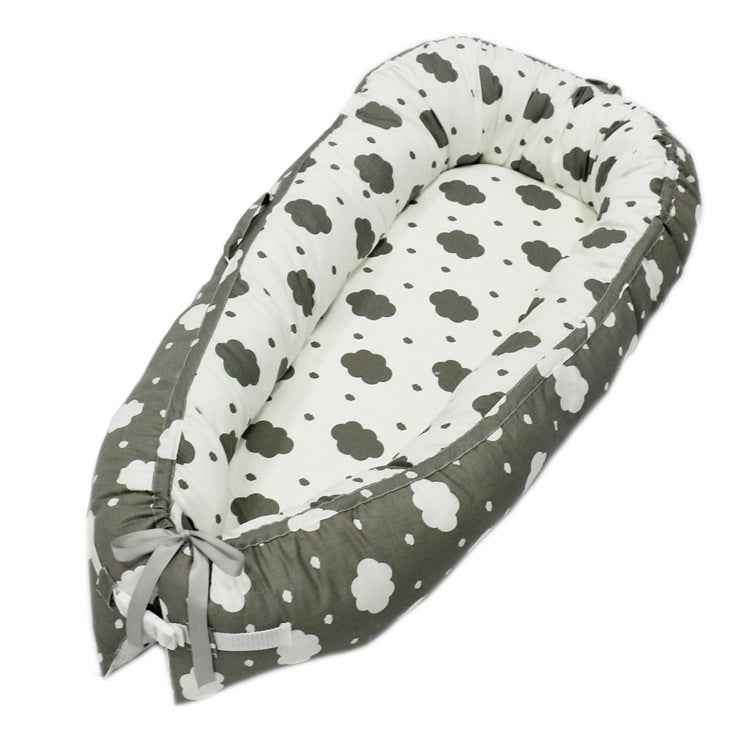 80*50cm Baby Bed Newborn Nursing Bionic Bed Crib Cot Baby Sleeping Artifact Bed Travel Bed Bumper