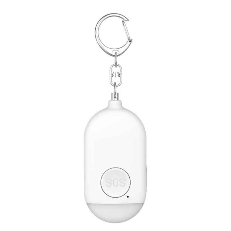 130dB IP44 Waterproof Rechargeable Anti-wolf Alarm Flashlight Intelligent Personal Alarm, English Packaging