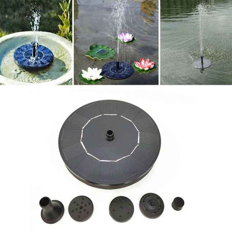 Garden Automatic Solar Floating Fountain Waterfall, Solar Waterfall