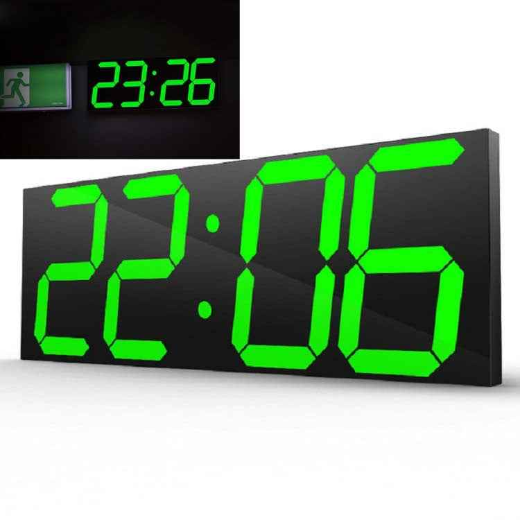 Wall Sticker LED Wall Clock Decorative Clock Creative Acrylic Mirror Clock US Plug, Remote Version Sealed Box