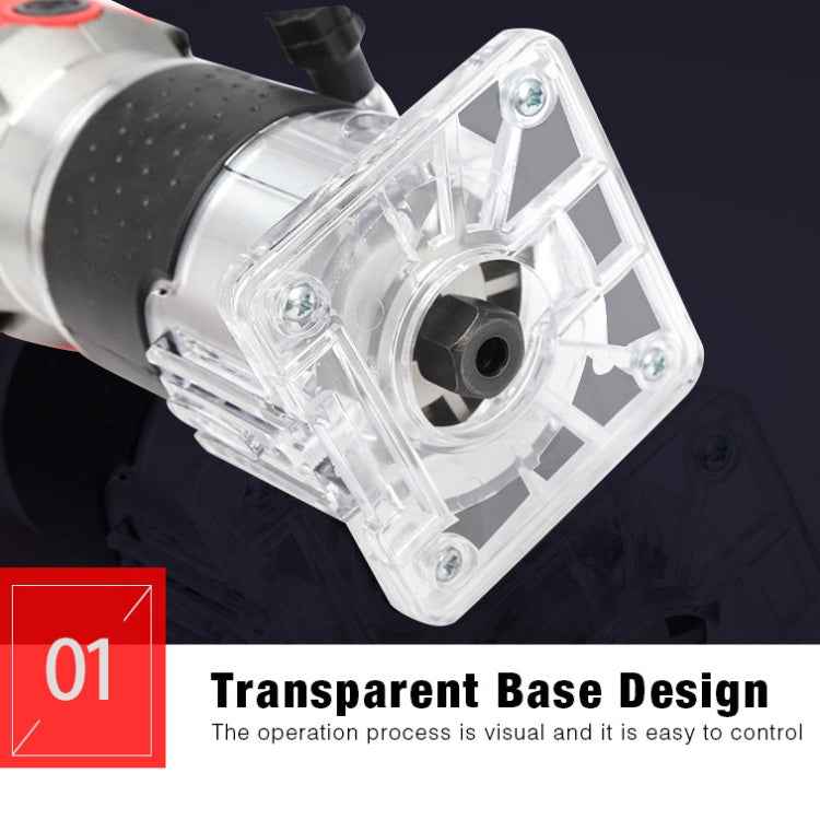 H-6 Woodworking Electric Trimming And Slotting Engraving Machine, AU Plug, EU Plug, UK Plug