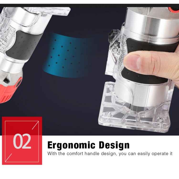 H-6 Woodworking Electric Trimming And Slotting Engraving Machine, AU Plug, EU Plug, UK Plug