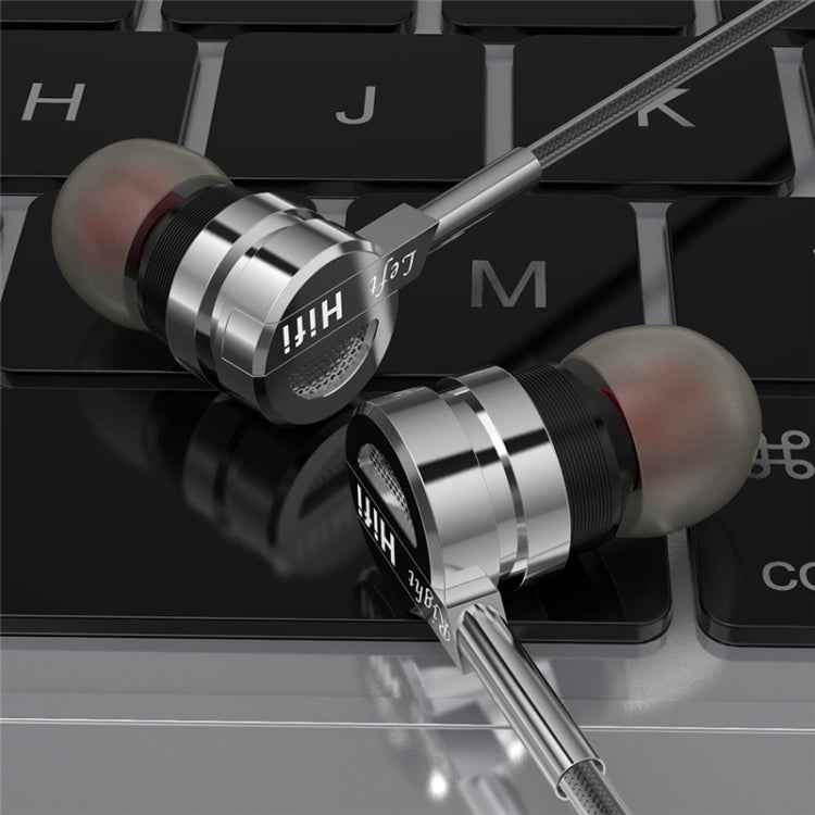 Earphone Headphones D05 Metal Stereo Headset with Mic Earphones Noise Cancelling auriculares Earbud for phone Xiaomi Music