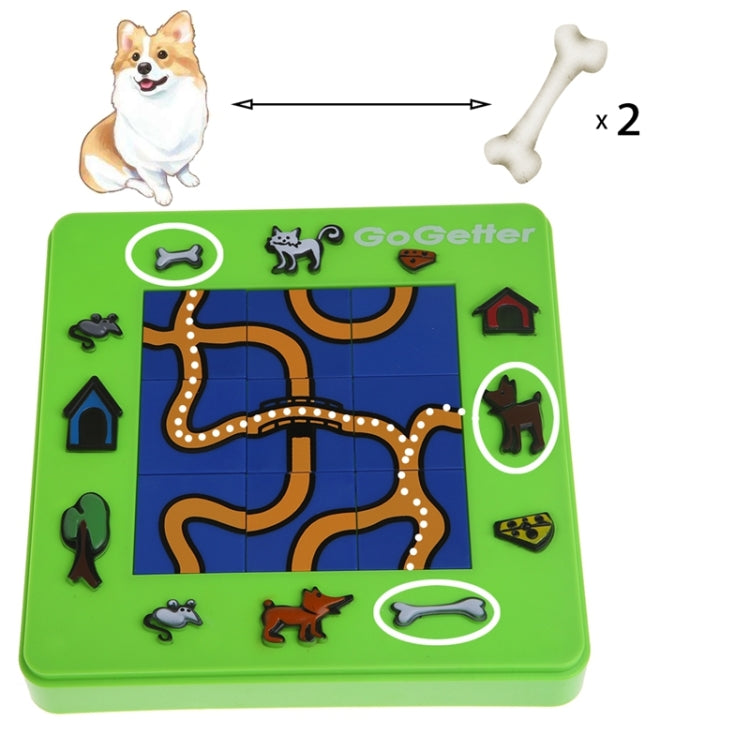 Go Getter Cat and Mouse Toy Board Cartoon Puzzle Maze Intelligence Game Gift