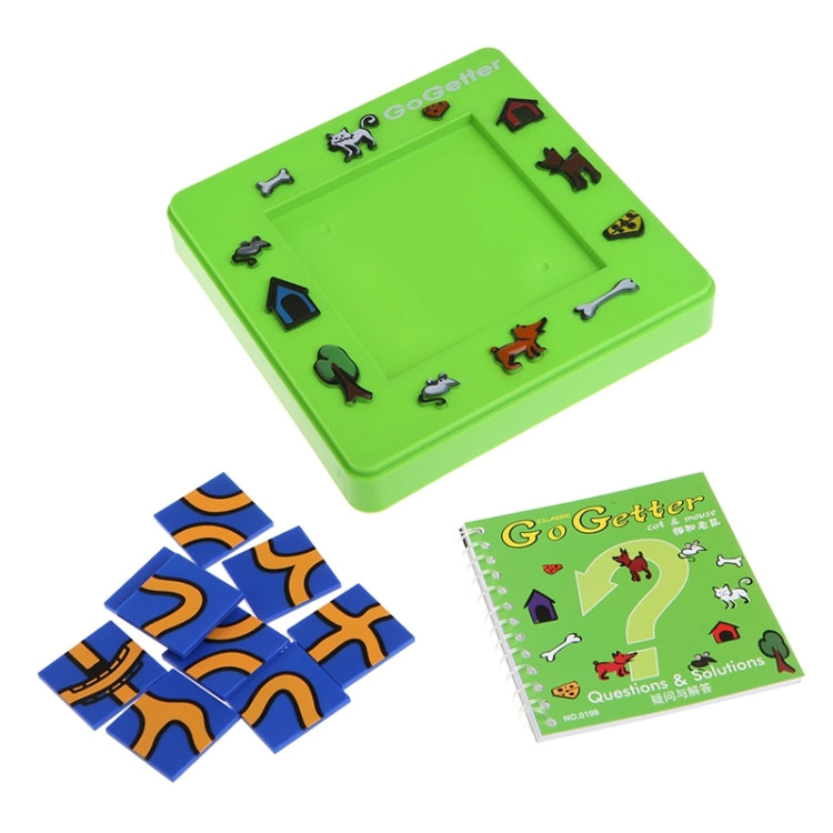 Go Getter Cat and Mouse Toy Board Cartoon Puzzle Maze Intelligence Game Gift