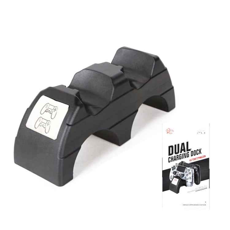 For Playstation 4 /PS4 pro /PS4 Slim Wireless Controller LED Indicator Charger Double Handle Dual USB Charging Dock Station Stand