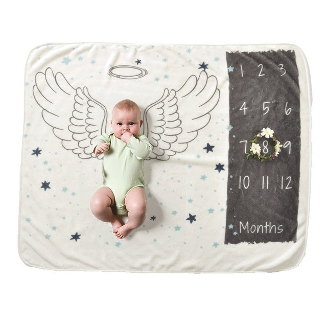 100x72cm Newborn Photography Blanket, Cactus, Bunny, Wing, Butterfly