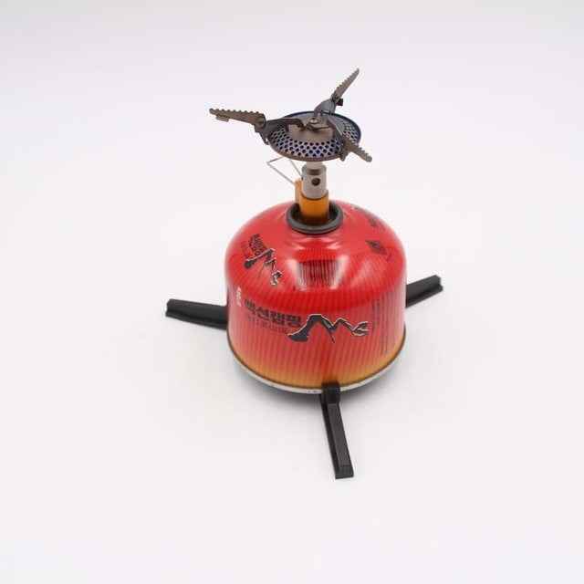 Outdoor Stove Flat Gas Tank Long Gas Tank Base Three-legged Bracket Collapsible Gas Cylinder Bracket