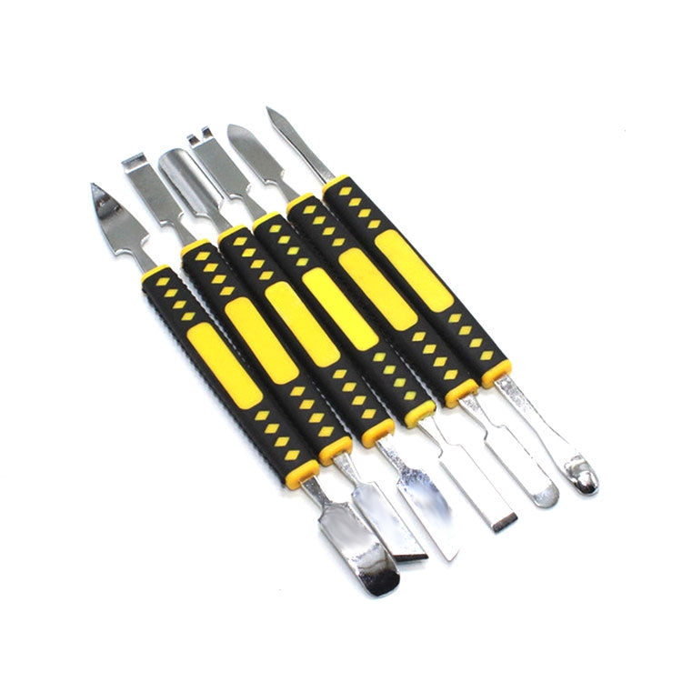 6 in 1 Metal Crowbar Disassembly Bar Mobile Phone Digital Home Appliance Product Opening Tool, 6 in 1 Removal Bar