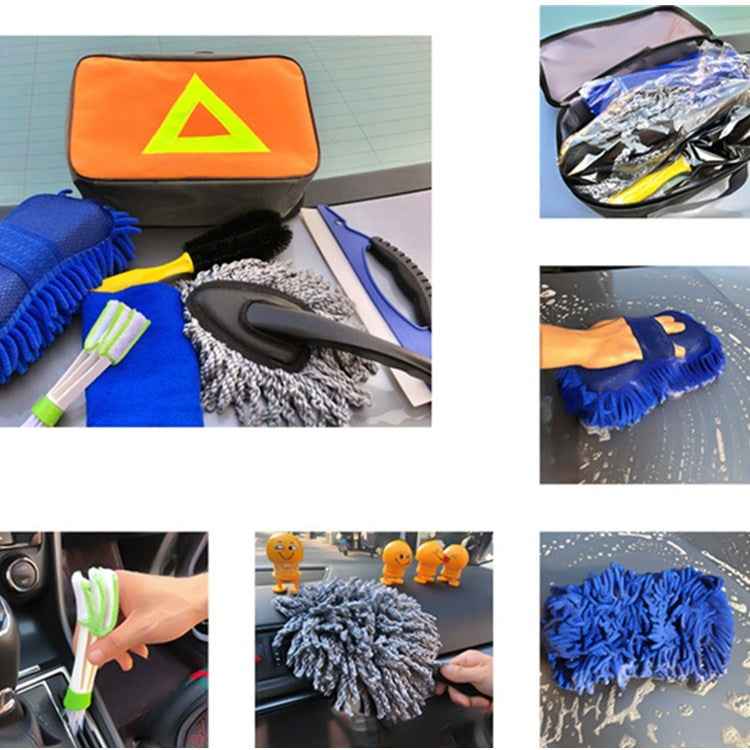 7 In 1 Cleaning Supplies for Car Washing Tools