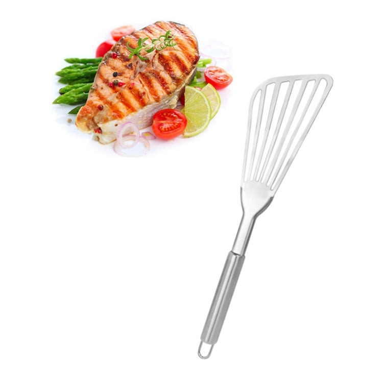 430 Stainless Steel Thickened Cooking Shovel Fried Fish Shoves Oblique Kitchen Tool Cookware