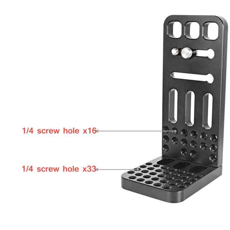 BENXIN L130A Universal Vertical Clapper Is Suitable For SLR Stabilizer Quick-install Plate Tripod Hydraulic Head Vertical Clapper