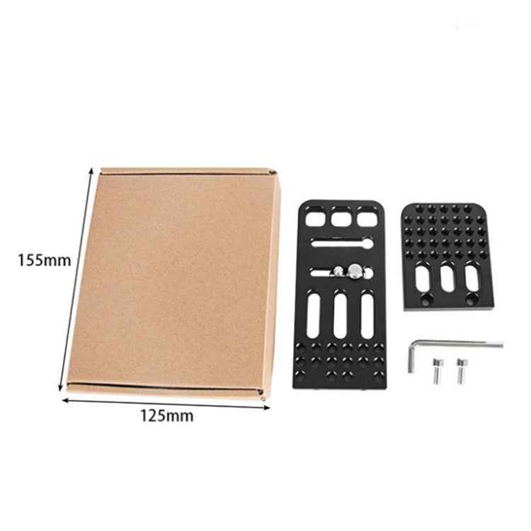 BENXIN L130A Universal Vertical Clapper Is Suitable For SLR Stabilizer Quick-install Plate Tripod Hydraulic Head Vertical Clapper