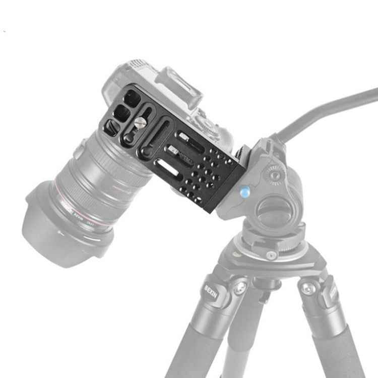BENXIN L130A Universal Vertical Clapper Is Suitable For SLR Stabilizer Quick-install Plate Tripod Hydraulic Head Vertical Clapper