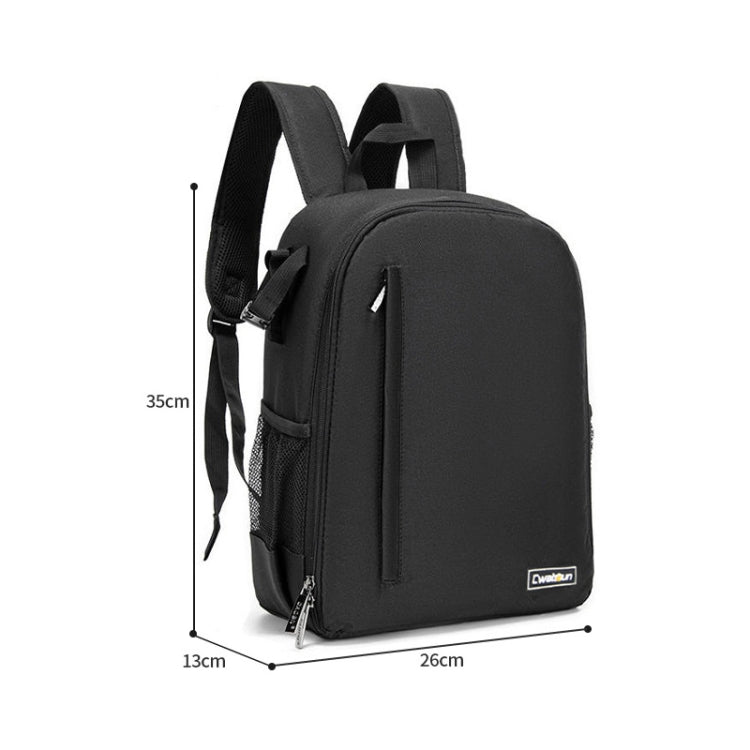 SLR Camera Shoulder Digital Camera Bag Outdoor Lightweight and Durable Nylon Photography Backpack, Small Size, Large Size