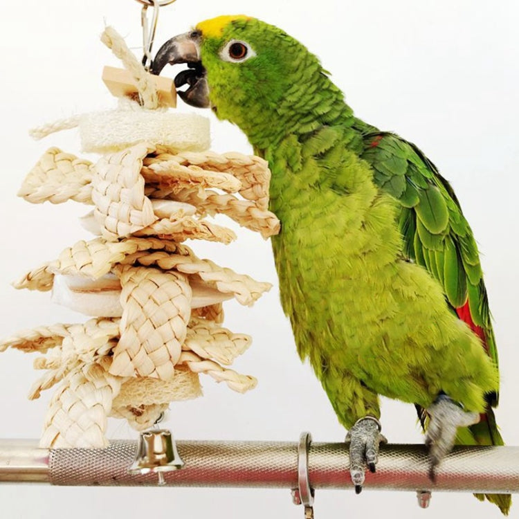 Parrot Squid Cuttlefish Bone Loofah Cornflake Bite Toy