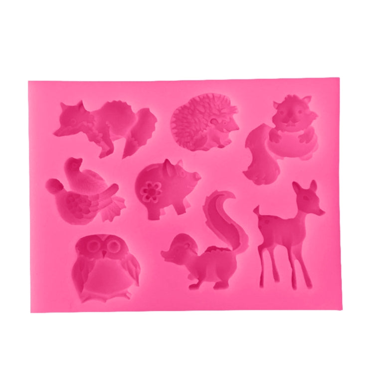 Animals Silicone Mold Cake Decorating Tools Pastry Baking Chocolate Soap Mold