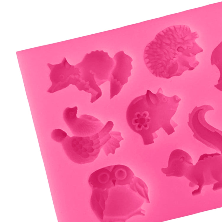 Animals Silicone Mold Cake Decorating Tools Pastry Baking Chocolate Soap Mold