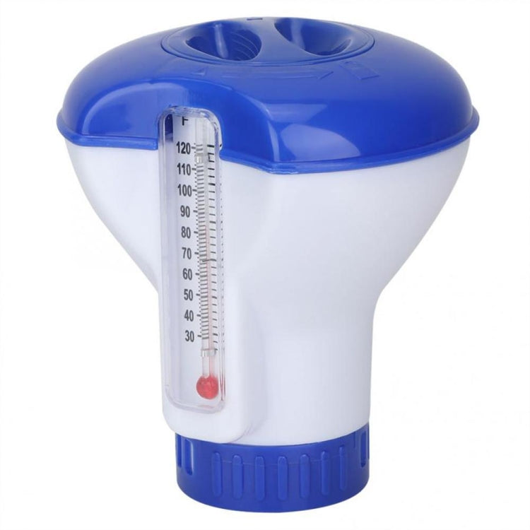 5 Inch Pool Thermometer Floating Water Pill Impetuous Pool Disinfection Automatic Drug Dispenser Pool Accessories