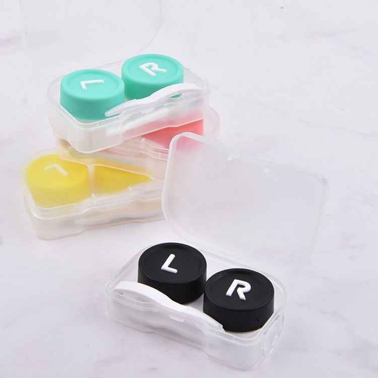 5 PCS Convenient Travel Contact Lens Case Eyes Care Kit, Random Color Delivery, 5 PCS Contact Lens Case