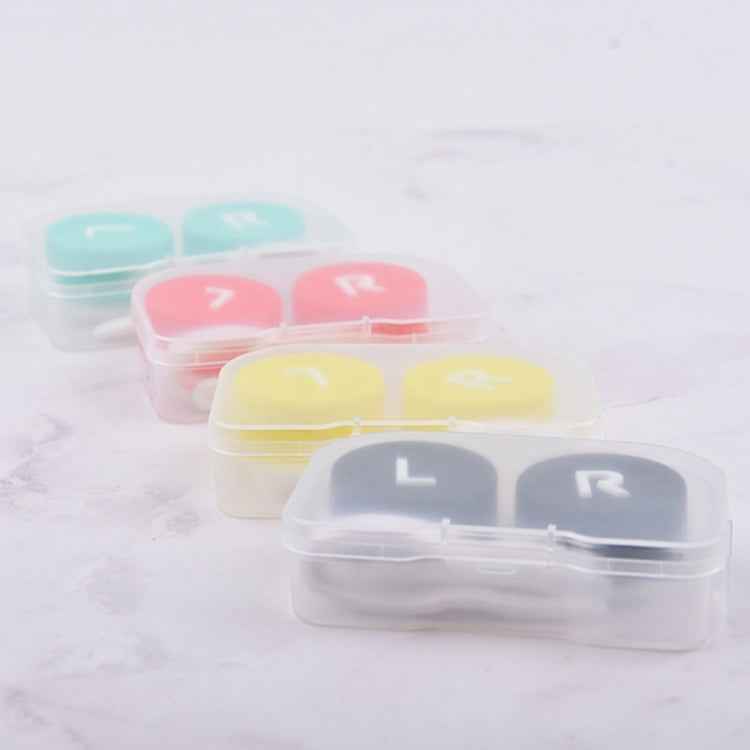 5 PCS Convenient Travel Contact Lens Case Eyes Care Kit, Random Color Delivery, 5 PCS Contact Lens Case