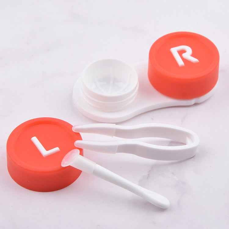 5 PCS Convenient Travel Contact Lens Case Eyes Care Kit, Random Color Delivery, 5 PCS Contact Lens Case