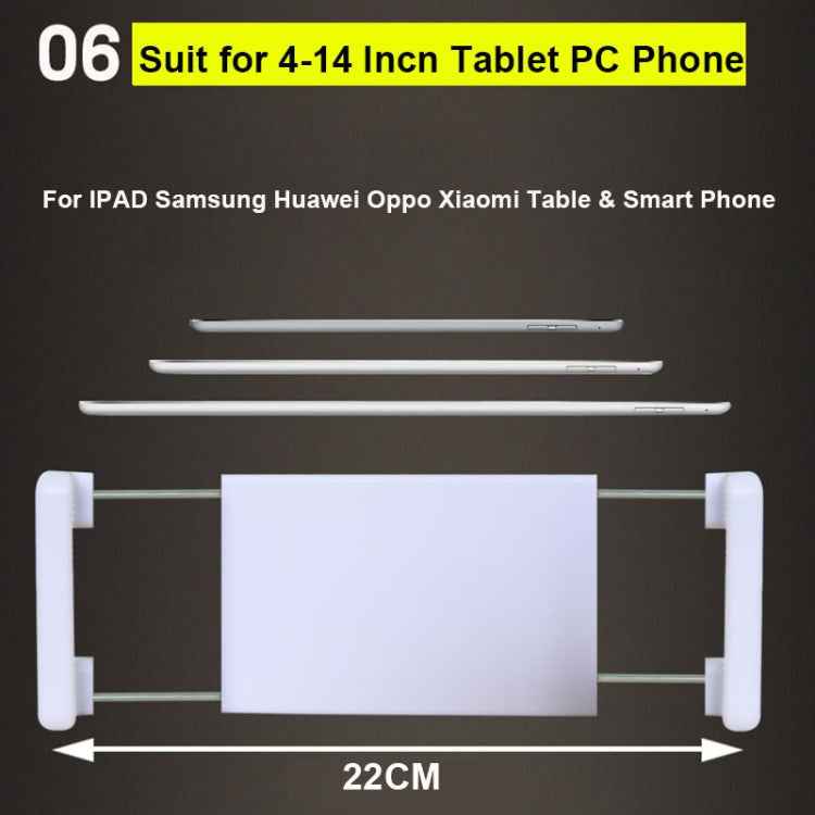 360 Degree Rotation Lazy Mount Folding Long Arm Phone Stand Holder for 4-14 Inch Tablet & Phone