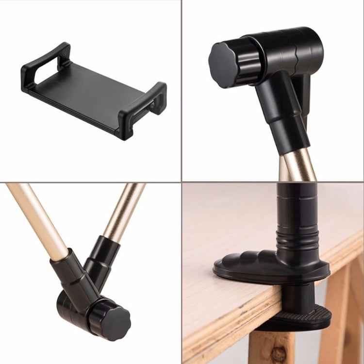 360 Degree Rotation Lazy Mount Folding Long Arm Phone Stand Holder for 4-14 Inch Tablet & Phone