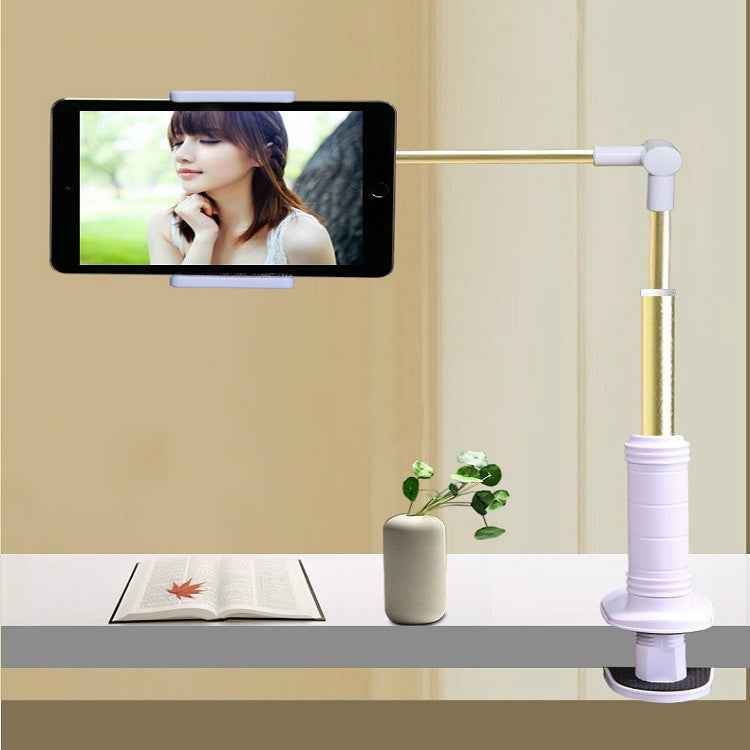 360 Degree Rotation Lazy Mount Folding Long Arm Phone Stand Holder for 4-14 Inch Tablet & Phone