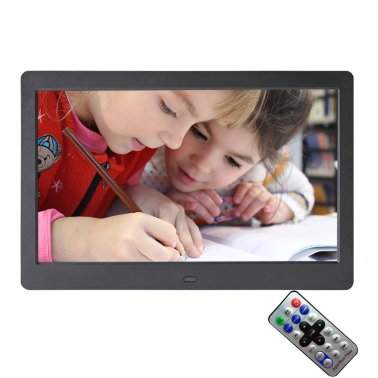 DPF-106 10.1 inch Digital Photo Frame LED Video Advertising Machine, US Plug, EU Plug, UK Plug, AU Plug