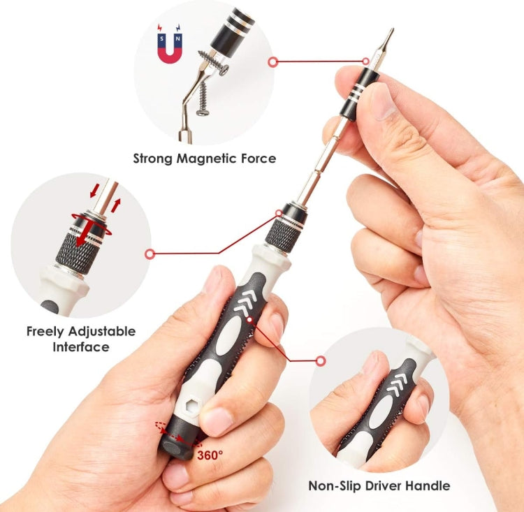 110 in 1 Magnetic Plum Screwdriver Mobile Phone Disassembly Repair Tool, 110 in 1