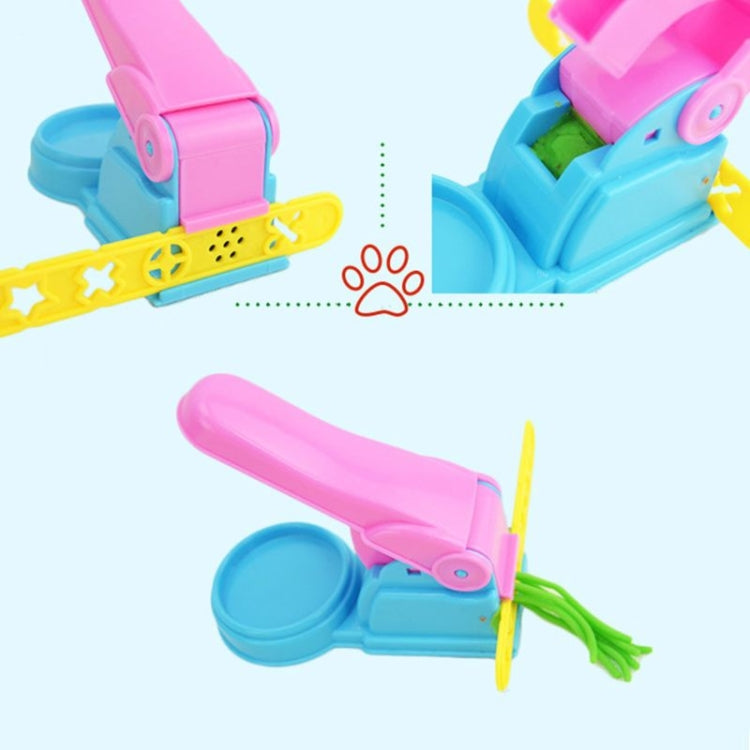 3D Color Clay Tool Clay Mud Noodle Machine Color Mud Mold Children's Handmade Toys