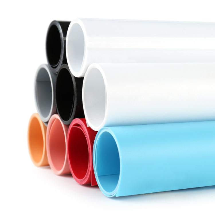 70x140cm Shooting Background Board PVC Matte Board Photography Background Cloth Solid Color Shooting Props, 70x140cm